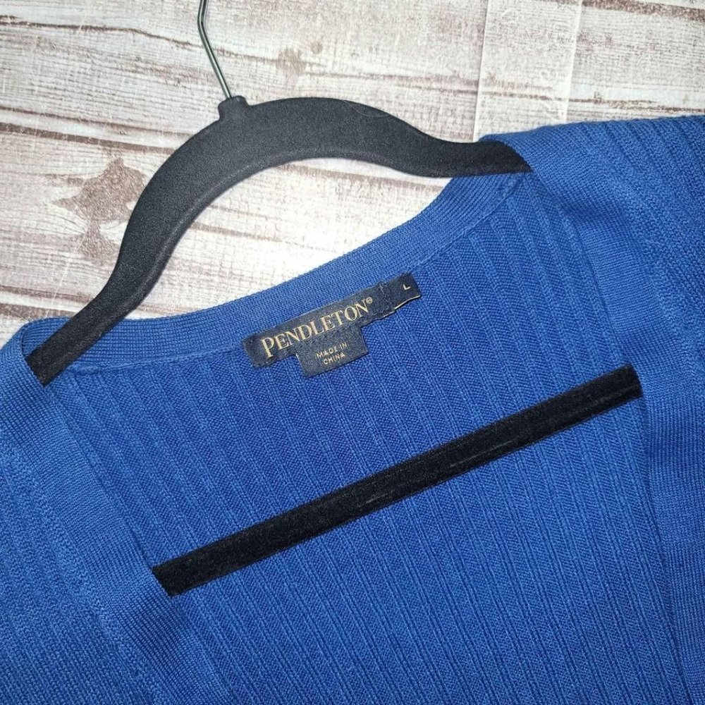 Pendleton Blue Cardigan - image 2